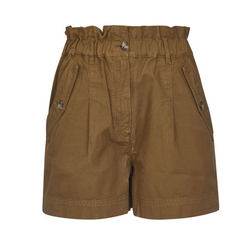  KENZO/高田賢三 女士棕色棉質(zhì)短褲 FC52SH0619CB 87 PLFSX