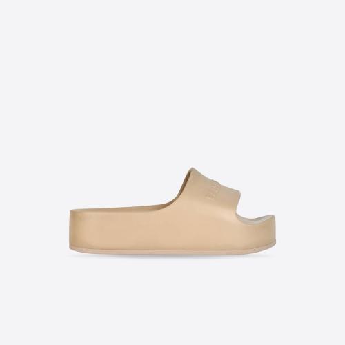 BALENCIAGA巴黎世家 22年春夏 女士 拖鞋 Women's Chunky Slide Sandal in Brown 654315W1S899 預(yù)定商品1-3周發(fā)貨