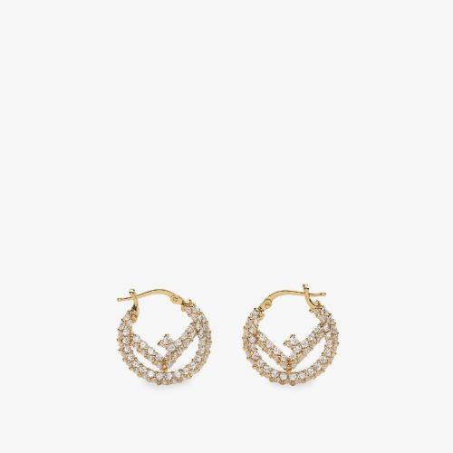  FENDI芬迪 22年春夏 女士 耳環(huán) 金色耳環(huán) 8AH301A44GF089U