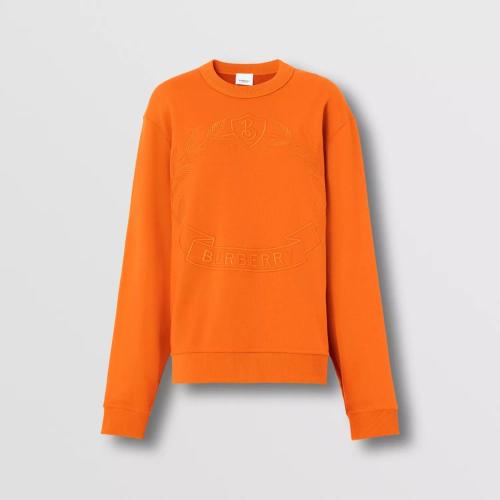  BURBERRY 22年秋冬 女士 橡木葉徽章刺繡棉質(zhì)運動衫 80621761