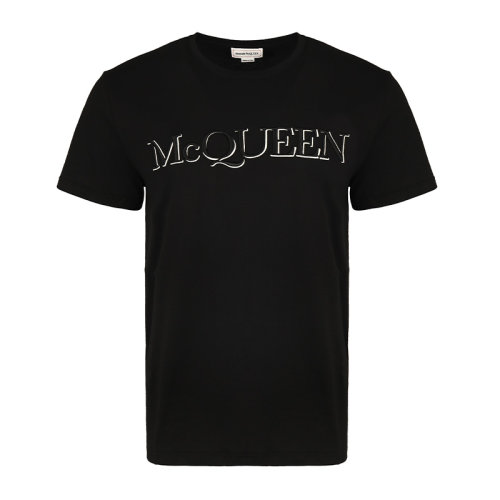 Alexander McQueen/亞歷山大麥昆男士短袖T恤 649876QRZ56