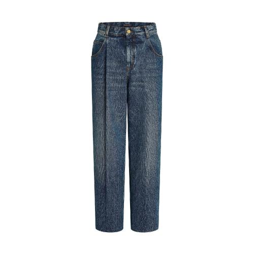  LV路易威登 22年秋冬 男士 牛仔褲 闊腿牛仔褲 1A96VG 1A96VH 1A96VI 1A96VL 1A96VE 1A96VF 1A