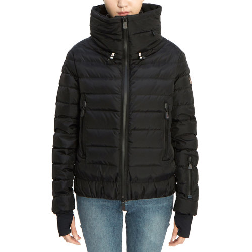 MONCLER 蒙口 女裝 服飾 黑色立領(lǐng)短款時(shí)尚休閑 女士羽絨服外套