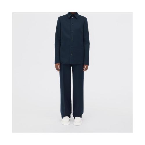  BV葆蝶家 22年秋冬 女士 夾克 veste en flanelle de laine 716969V2CA04140