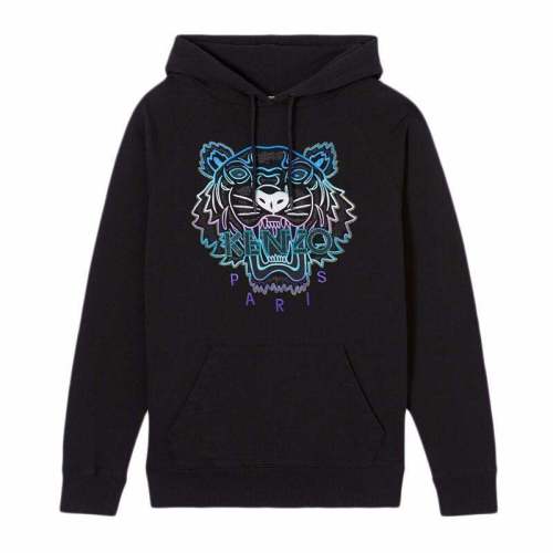 KENZO/高田賢三 凱卓女裝 經(jīng)典虎頭圖案 女士棉質(zhì)黑色連帽時(shí)尚百搭秋冬女衛(wèi)衣 F962SW7704X7.99