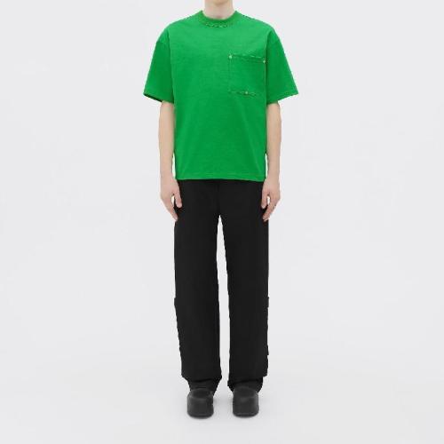  BV葆蝶家 22年秋冬 男士 短袖T恤 t-shirt 707804VKLZ04809