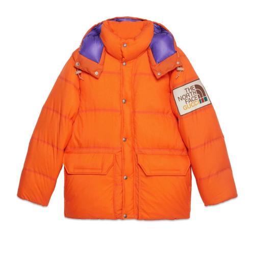  GUCCI古馳 22年秋冬 女士 The North Face x Gucci聯(lián)名系列羽絨夾克 663726 XAACY 6677