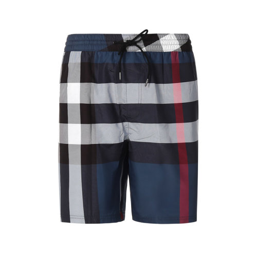 BURBERRY/博柏利 男士短褲 男款聚酯纖維抽繩式泳褲短褲碳 80138791