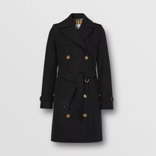  BURBERRY 22年秋冬 女士 伊斯靈頓版型 – 短款 Trench 風(fēng)衣 80279491 預(yù)定商品1-3周發(fā)貨