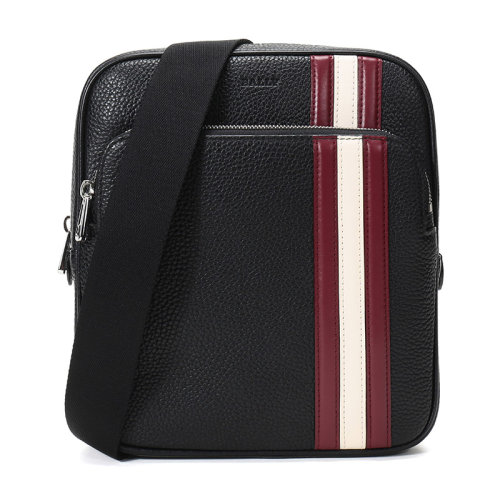 BALLY/巴利 男士皮質單肩斜挎包 COSMY TSP
