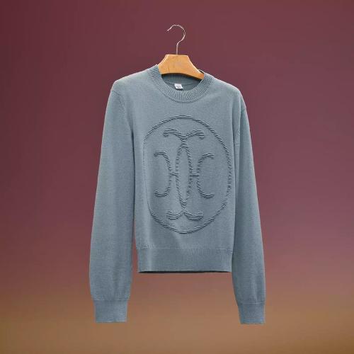  HERMES愛馬仕 22年秋冬 女士 針織衫 Pull manches longues motif ??H Lift?? H2H2631D16U