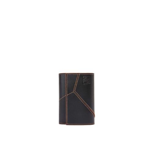  LOEWE羅意威 22年秋冬 男士 錢包 Puzzle stitches small vertical wallet in smooth calfskin