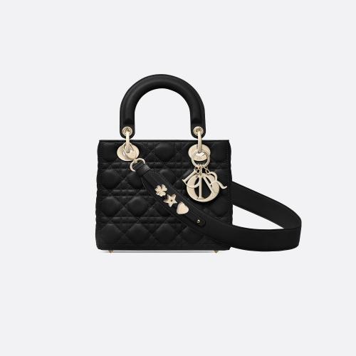 DIOR迪奧 22年春夏 女士 手提包 Lady Dior My ABCDior 手袋 M0538OCAL_M900 預(yù)定商品1-3周發(fā)貨