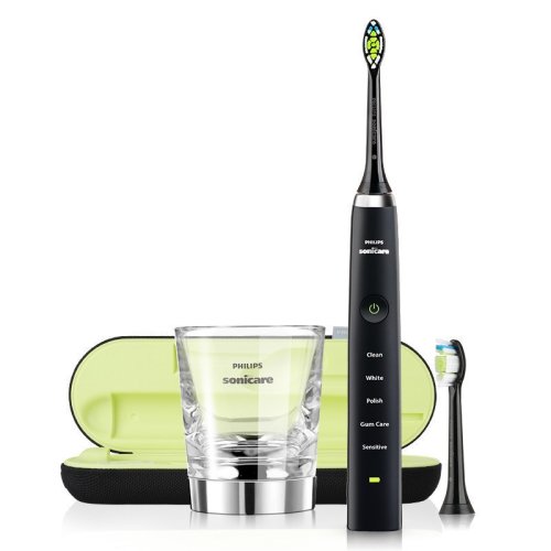 Philips/飛利浦 電動(dòng)牙刷 成人聲波震動(dòng)鉆石系列 黑鉆牙刷【陳偉霆同款】粉鉆牙刷【千頌伊同款】HX9352/HX9362