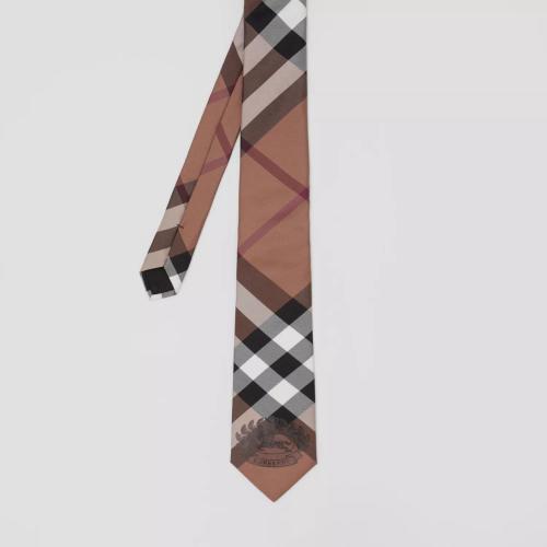  BURBERRY 22年秋冬 男士 經(jīng)典剪裁馬術(shù)騎士設(shè)計(jì)格紋領(lǐng)帶 80642731