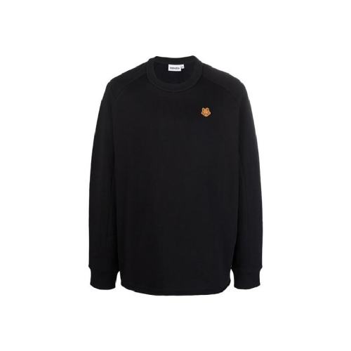  KENZO/高田賢三 男士黑色時尚休閑針織衫/毛衫 FB65SW0194ML99 PLFSX