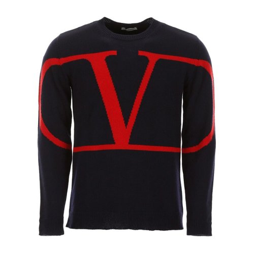  Valentino/華倫天奴 男士黑色羊絨衛(wèi)衣 SV3KC03V-5FF I52 PLFSX