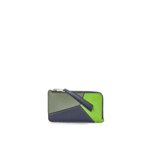  LOEWE羅意威 22年秋冬 男士 卡包 Puzzle coin cardholder in classic calfskin C510R50X01-58