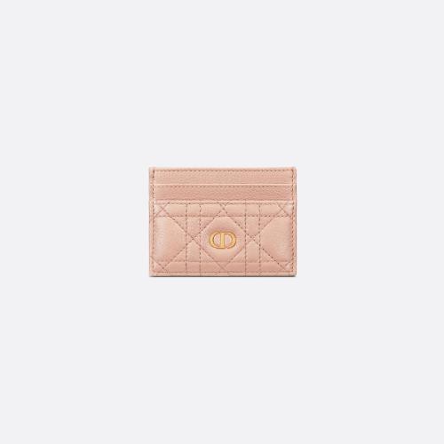  DIOR迪奧 22年秋冬 女士 卡包 Porte-cartes 5?fentes Dior Caro S5130UWHC_M50P