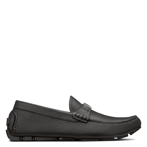 DIOR/迪奧 21年早秋新款 男士黑色粒面小牛皮莫卡辛鞋3LO114YJK_H969