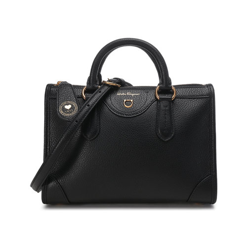 Salvatore Ferragamo/菲拉格慕【22年新款】 女士TRAVEL系列牛皮革手提單肩斜挎包購物袋 0388