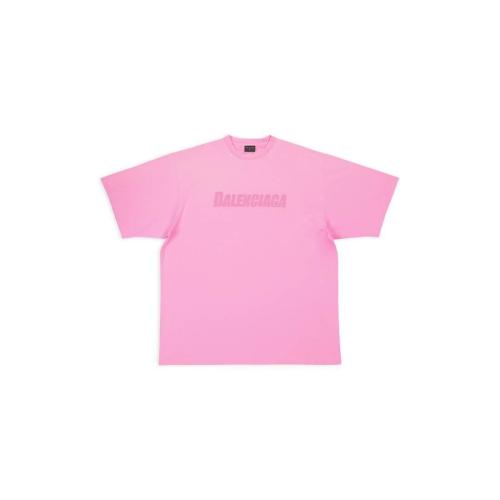  BALENCIAGA巴黎世家 22年秋冬 女士 短袖T恤 DESTROYED寬松T恤 651795TNVL15700