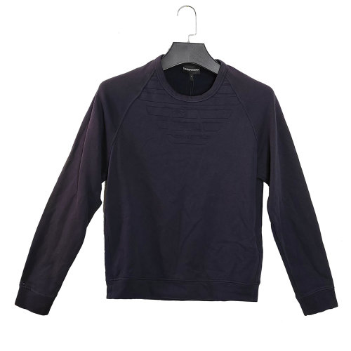 Emporio Armani/安普里奧阿瑪尼深藍色男士衛(wèi)衣BNM32CY25