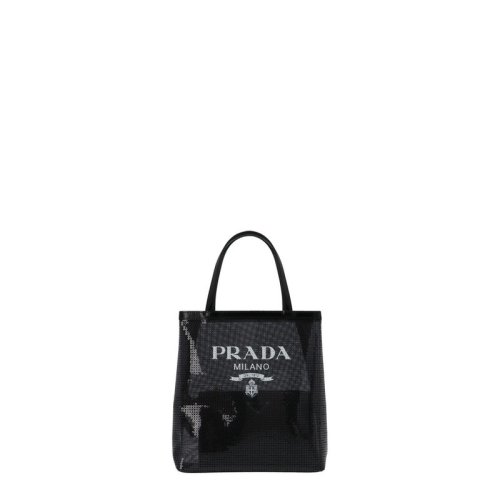  PRADA/普拉達(dá) 女士黑色時(shí)尚休閑手提包 1BG4172D0AF0002 PLSX