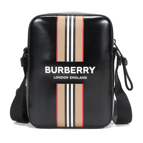 BURBERRY/博柏利 男款涂層帆布單肩斜挎包 80300161