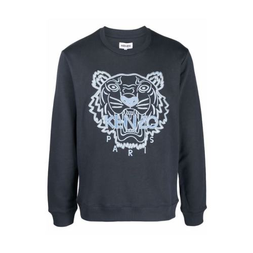  KENZO/高田賢三 藍(lán)色男士衛(wèi)衣/帽衫 FB65SW1244XF-79