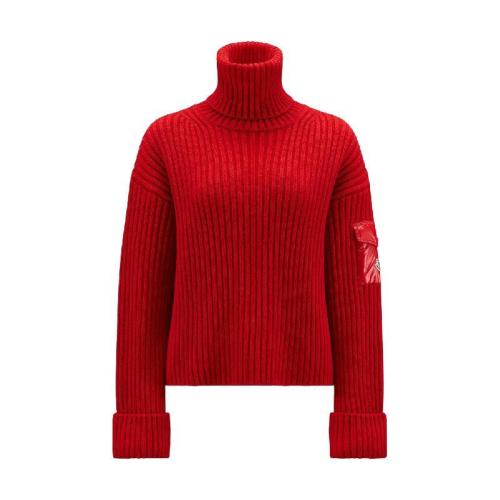  MONCLER蒙可蒙克萊 22年秋冬 女士 針織衫 Wool Polo Neck Jumper H20939F00017M1241455
