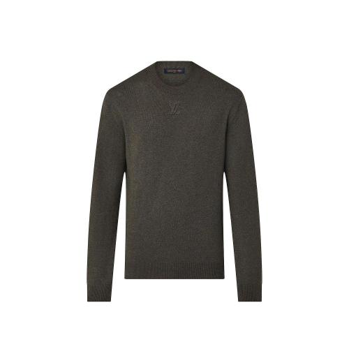  LV路易威登 22年秋冬 男士 針織衫 LVSE LV 壓紋圓領(lǐng)衫 1AATYF 1AATYG 1AATYD 1AATYH 1AATYE 1