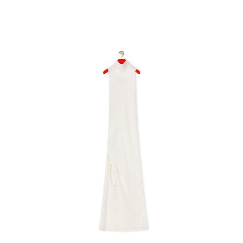 LOEWE羅意威 22年秋冬 女士 連衣裙 Cut-out knitted dress in polyamide S540Y15K47-2090