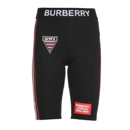  BURBERRY/博柏利 女士黑色logo騎行短褲 80246611