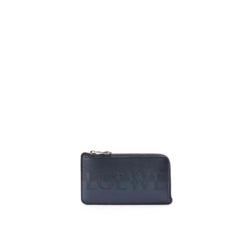  LOEWE羅意威 22年秋冬 男士 卡包 Signature coin cardholder in calfskin C314Z40X02-4942