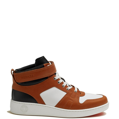 HERMES/愛馬仕 22年秋冬新款 Freestyle系列 男士自然色/多色牛皮高幫運動鞋H222917ZHNH410