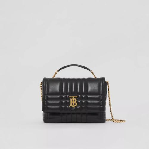  BURBERRY 22年秋冬 女士 Lola – 小號(hào)絎縫羔羊皮學(xué)院風(fēng)蘿納包 80490501