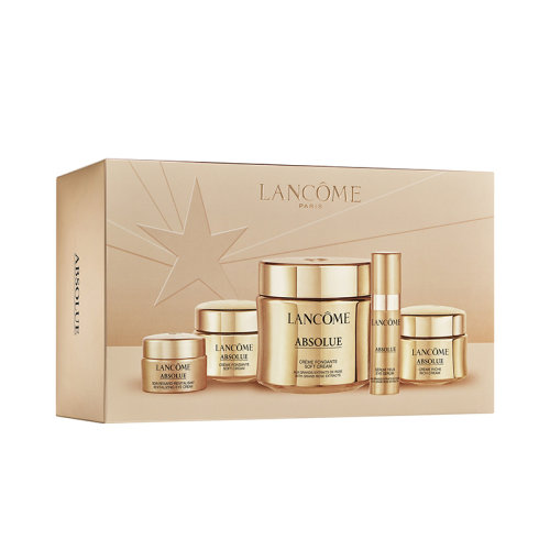 Lancome/蘭蔻2021圣誕限量菁純5件套 面霜60ml+15ml+15ml+眼霜5ml+眼部精華5ml