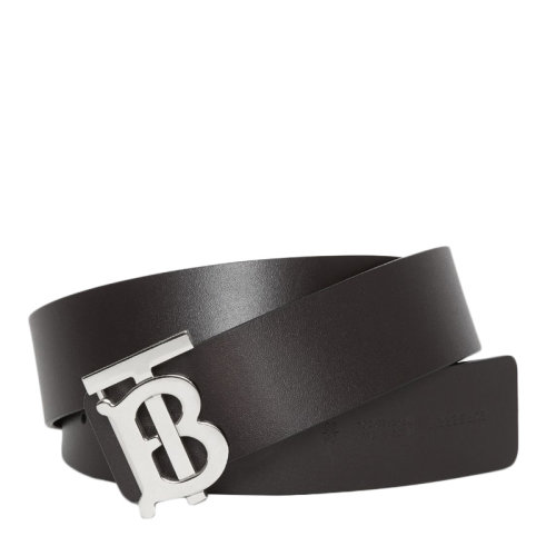 BURBERRY/博柏利 兩面雙用專屬標(biāo)識圖案皮革腰帶  80098121