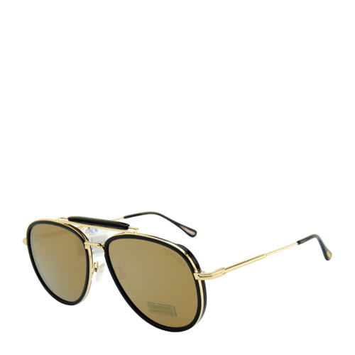 Tom Ford/湯姆福特 時尚 復(fù)古 金屬  板材  經(jīng)典 全框  男女款 太陽鏡 墨鏡 眼鏡 TF666  60mm Tom Ford 湯姆福