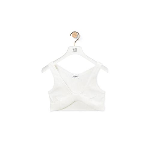  LOEWE羅意威 22年秋冬 女士 背心 Twisted bra top in cotton S359Y23X23-2010