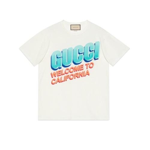  GUCCI古馳 22年秋冬 女士 針織棉T恤 615044 XJEEB 9095