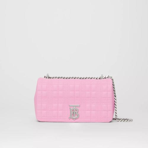  BURBERRY 22年秋冬 女士 Lola – 小號絎縫羔羊皮蘿納包 80459911 預定商品1-3周發(fā)貨