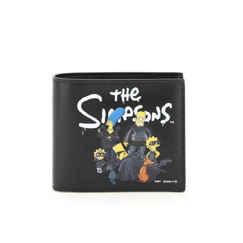 Balenciaga/巴黎世家 男士黑色皮革錢包 664038 2102M 1000