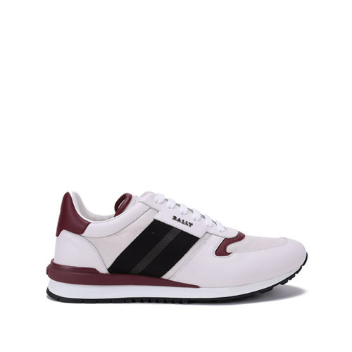BALLY/巴利 男士織物配皮系帶休閑運(yùn)動(dòng)鞋 ASTAR T