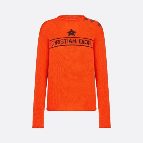  DIOR迪奧 22年秋冬 女士 針織衫 Pull MYKONOS Dioriviera 244S94MY054_X2525