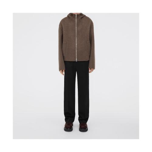  BV葆蝶家 22年秋冬 男士 大衣 manteau a capuche en alpaga double-face， laine et mohair 71