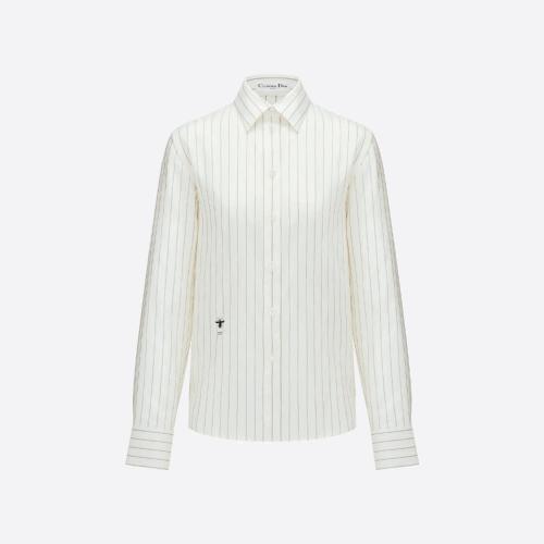  DIOR迪奧 22年秋冬 女士 長(zhǎng)袖襯衫 襯衫 041B27A6170_X0889