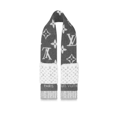  LV路易威登 22年秋冬 女士 圍巾 MONOGRAMINK COLD REYKJA_VIK 圍巾 M76884