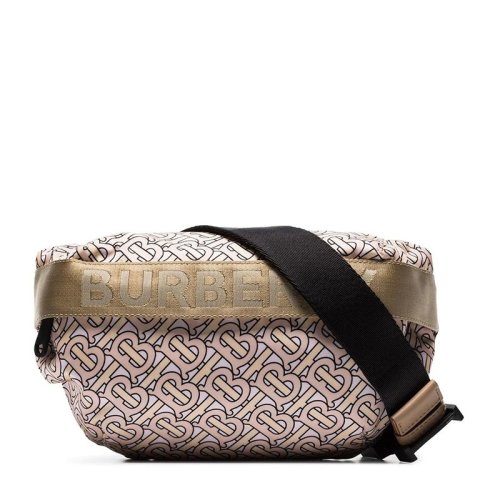  BURBERRY/博柏利 男女同款粉色尼龍腰包 8011615 PLSX